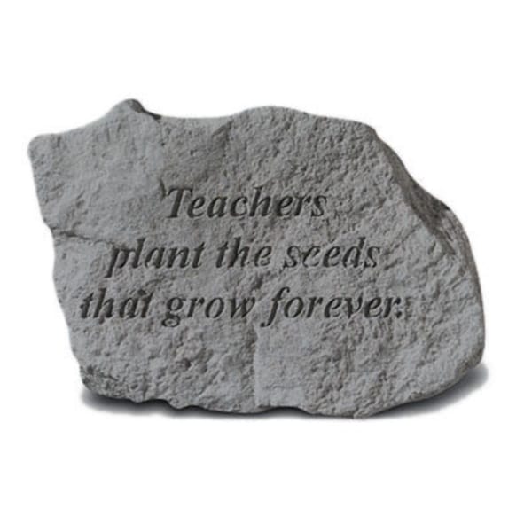 Berry Kay - Inc. Teachers Plant The Seeds That Grow Forever - Memorial - 5 Inches x 3.25 Inches 73020 - main
